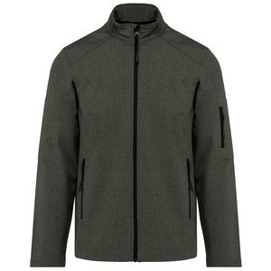 Kariban K401 - HEREN SOFTSHELL JAS Mergelgroen