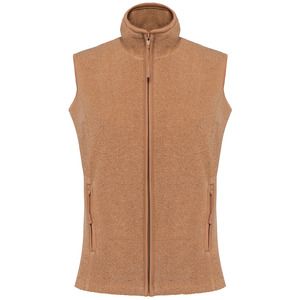 Kariban K906 - MELODIE - DAMES FLEECE BODYWARMER Camel Heide