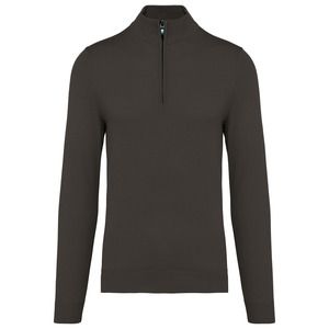 Kariban K970 - HEREN PULLOVER MET RITSKRAAG