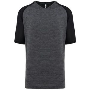 PROACT PA4030 - Tweekleurig padel-T-shirt met raglanmouwen voor heren