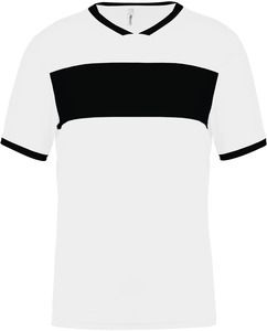 PROACT PA4001 - Sportshirt korte mouwen kids Wit / Zwart