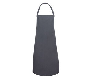 KARLOWSKY KYBLS7 - WATER-REPELLENT BIB APRON BASIC WITH BUCKLE Antraciet