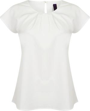 Henbury H597 - Dames blouse met plooi