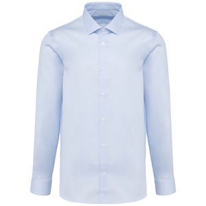 Kariban Premium PK504 - Herenoverhemd in popeline met lange mouwen Essentieel lichtblauw