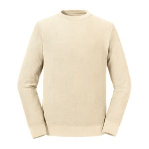 Russell RU208M - Omkeerbare sweater Pure Organic Natuurlijk