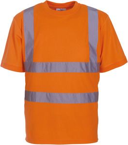 Yoko YHVJ410 - Signalisatie T-shirt met korte mouwen Hizicht Oranje