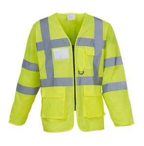 Yoko YHVJ800 - Hi -Vis jacket Geel