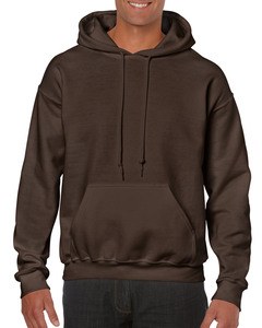 GILDAN GIL18500 - Sweater Hooded HeavyBlend for him Donkere Chocolade