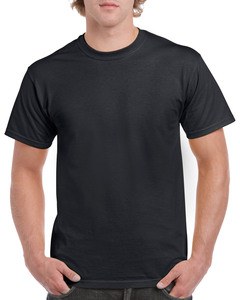 Gildan GIL5000 - T-shirt zwaar katoen voor hem Zwart