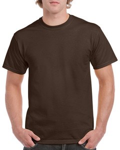 Gildan GIL5000 - T-shirt zwaar katoen voor hem Donkere Chocolade