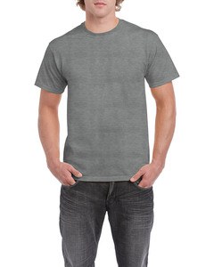 Gildan GIL5000 - T-shirt zwaar katoen voor hem Grafiet Heide