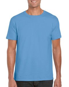 GILDAN GIL64000 - T-shirt SoftStyle SS for him Blauw Carolina
