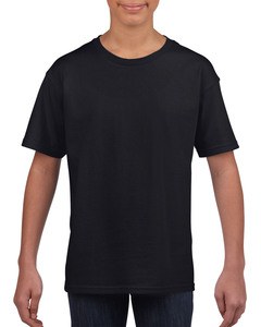 GILDAN GIL64000B - T-shirt SoftStyle SS for kids Zwart