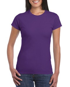 GILDAN GIL64000L - T-shirt SoftStyle SS for her Paars