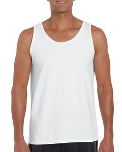 GILDAN GIL64200 - Tanktop SoftStyle for him Wit