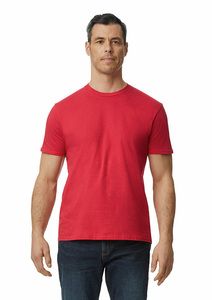 GILDAN GIL980 - T-shirt SoftStyle Bio-polish SS unisex Echt rood