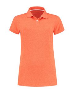 Lemon & Soda LEM3550 - Polo Heather Mix SS voor haar Heide Oranje