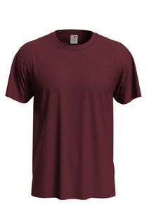 Stedman STE2000 - T-shirt met ronde hals voor mannen Classic-T Bordeaux