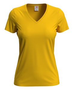 Stedman STE2700 - V-hals T-shirt voor vrouwen Zonnebloem Geel