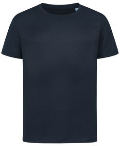 Stedman STE8170 - T-shirt Interlock Active-Dry SS voor kinderen Blauwe Middernacht