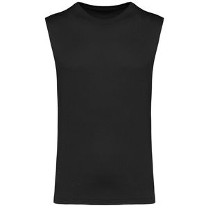 Kariban K3022IC - Duurzaam mouwloos heren-T-shirt Zwart