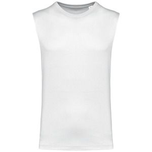 Kariban K3022IC - Duurzaam mouwloos heren-T-shirt Wit