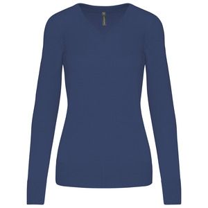 Kariban K966 - DAMES PULLOVER MET V-HALS