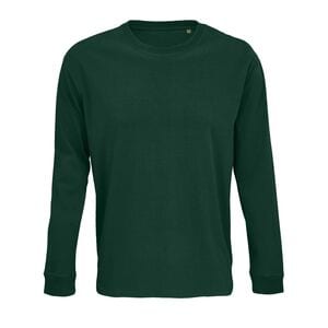 SOL'S 03982 - Pioneer Lsl Uniseks T Shirt Met Lange Mouwen Groene Rijk