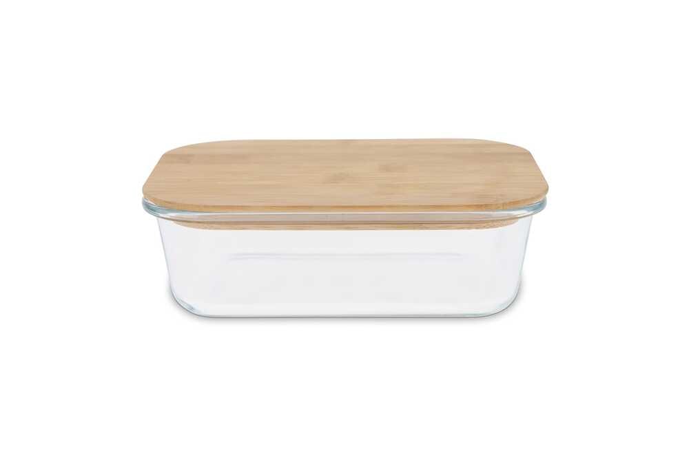 TopEarth LT90457 - Lunchbox glas met bamboe deksel