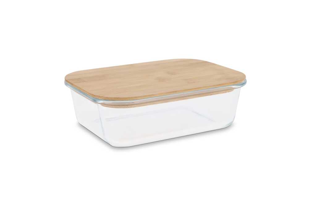 TopEarth LT90457 - Lunchbox glas met bamboe deksel