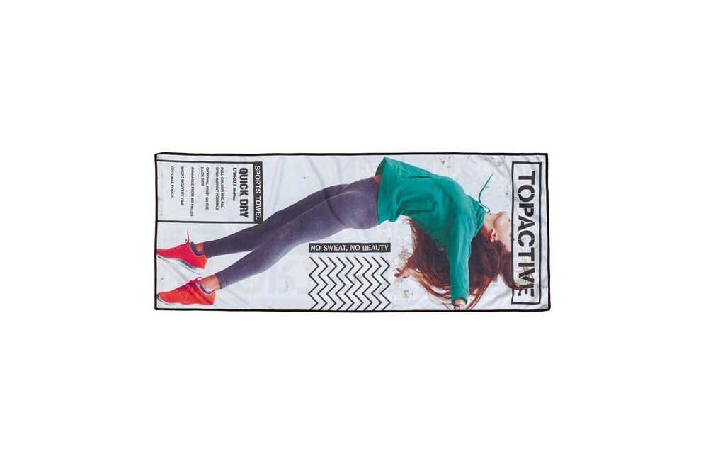 TopPoint LT95037 - Sneldrogende sporthanddoek met custom-made print