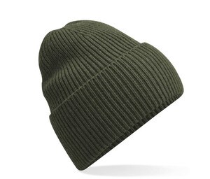 BEECHFIELD BF384R - OVERSIZED CUFFED BEANIE Olijfgroen