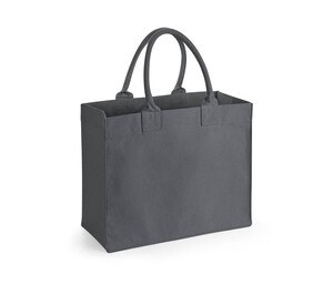 WESTFORD MILL WM608 - RESORT CANVAS BAG Grafietgrijs