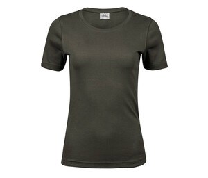 Tee Jays TJ580 - Womens interlock tee Diepgroen