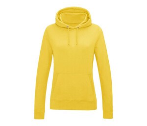 AWDIS JH01F - Hoodie voor Dames Zonnegeel