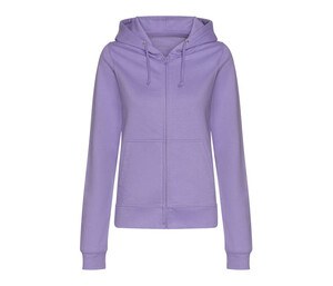 AWDIS JH050F - Full zip hoodie Digitale lavendel
