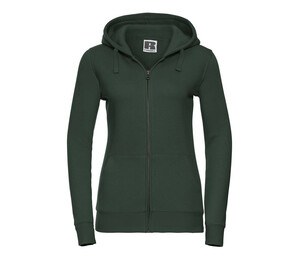 Russell JZ66F - Authentic Hoodie met Rits Dames