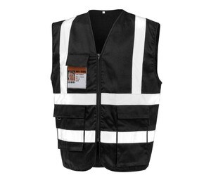 RESULT RS477X - HEAVY DUTY POLYCOTTON SECURITY VEST