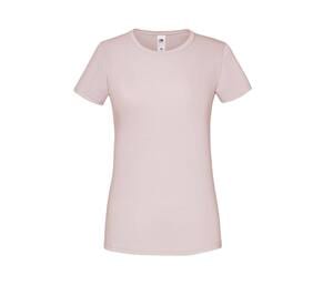 Fruit of the Loom SC151 - Iconic T-Shirt Dames Poederroos