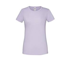 Fruit of the Loom SC151 - Iconic T-Shirt Dames Zachte lavendel