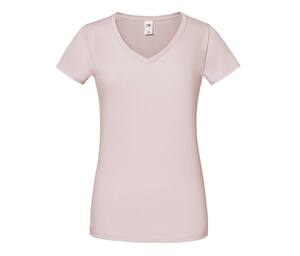 FRUIT OF THE LOOM SC155 - T-shirt femme col V Poederroos