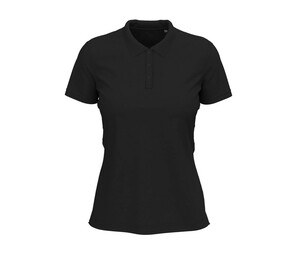 STEDMAN ST9740 - Short sleeve polo shirt for women Zwart Opaal