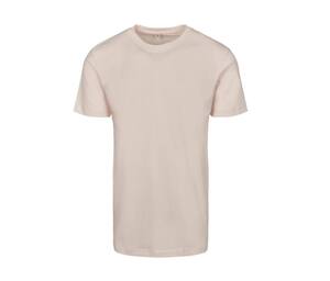 Build Your Brand BY004 - T-shirt met ronde hals Roze marshmallow