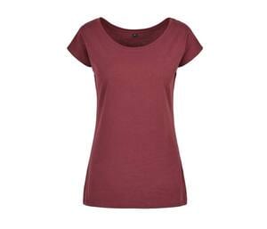 BUILD YOUR BRAND BYB013 - LADIES WIDE NECK TEE Kers
