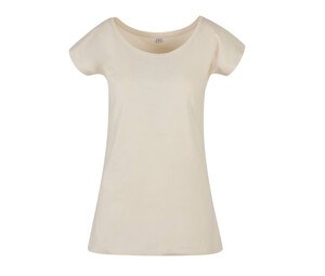 BUILD YOUR BRAND BYB013 - LADIES WIDE NECK TEE Zand