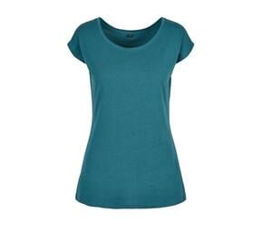 BUILD YOUR BRAND BYB013 - LADIES WIDE NECK TEE Wintertaling