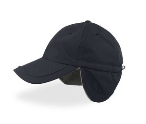 ATLANTIS HEADWEAR AT240 - Outdoor winter hat with ear flaps Marine