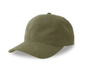 ATLANTIS HEADWEAR AT242 - Recycled Corduroy cap Olijf