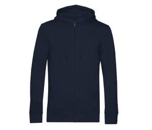 B&C BCU35B - Organic Zipped Hoodie