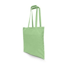 NEWGEN NG100 - RECYCLED COTTON TOTE BAG HEATHER LIMOEN